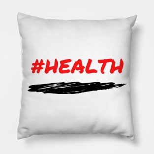 #Health Education Collection Pillow