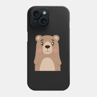 Cute Bear Nursery Illustration Phone Case