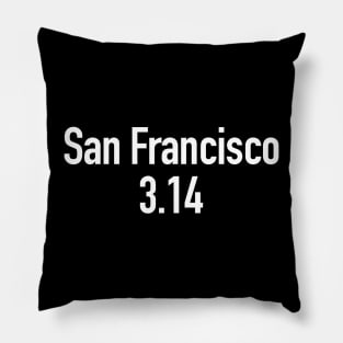 San Francisco 3:14 Pillow