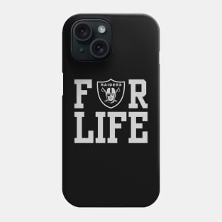 Raiders are For Life Phone Case