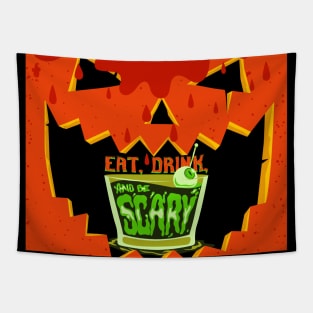 Halloween party Tapestry