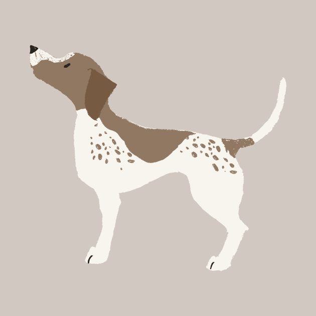 Pointer Dog by JunkyDotCom