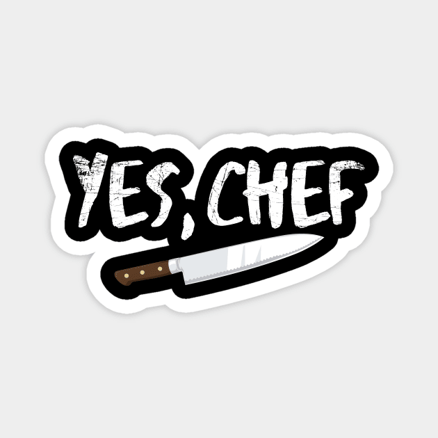 Yes Chef Magnet by captainmood