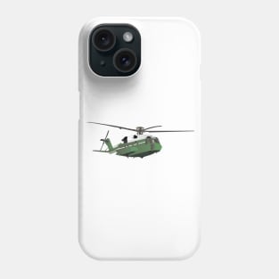 Green American Helicopter Phone Case