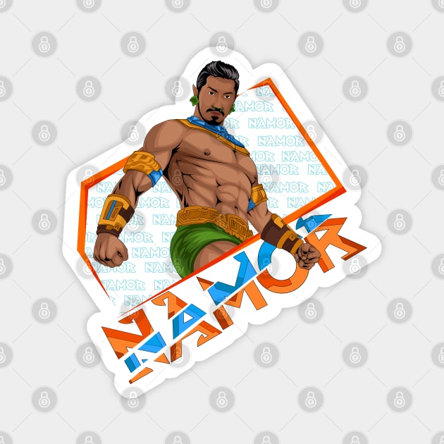 Namor Magnet by SecretGem