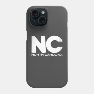 NC North Carolina State Vintage Typography Phone Case