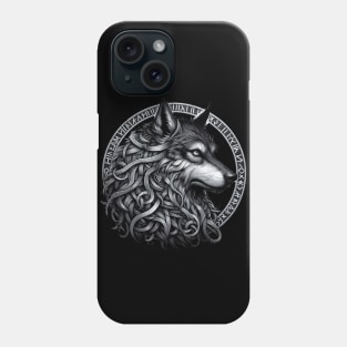 Wolf Fenrir Norse Mythology Viking Warrior Phone Case