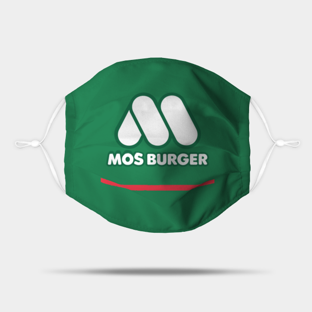 Mos Burger モスバーガー Logo Mos Burger Mask Teepublic