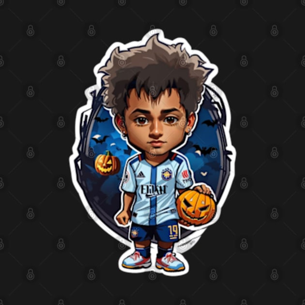 neymar brazil football Halloween by pvinh23