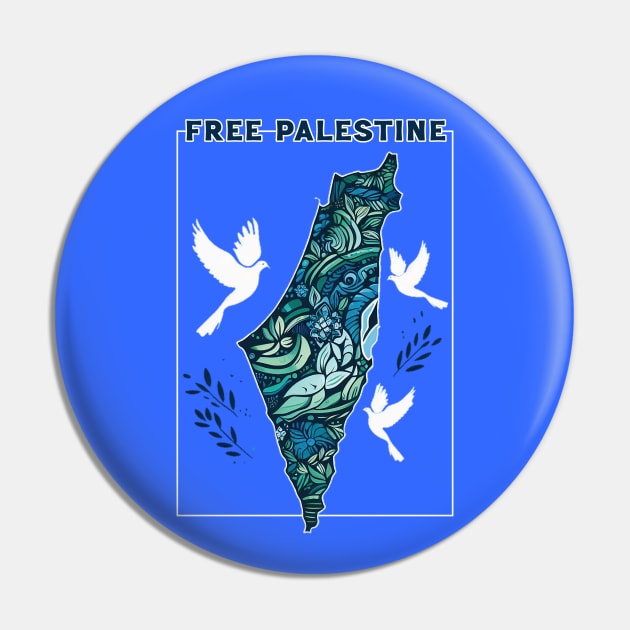 Free Palestine Pin by Trendsdk