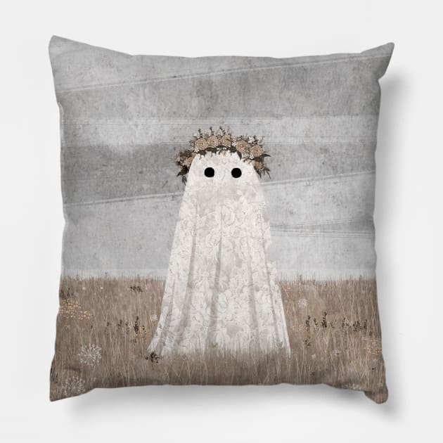 Walter Fall Meadow Pillow by KatherineBlowerDesigns