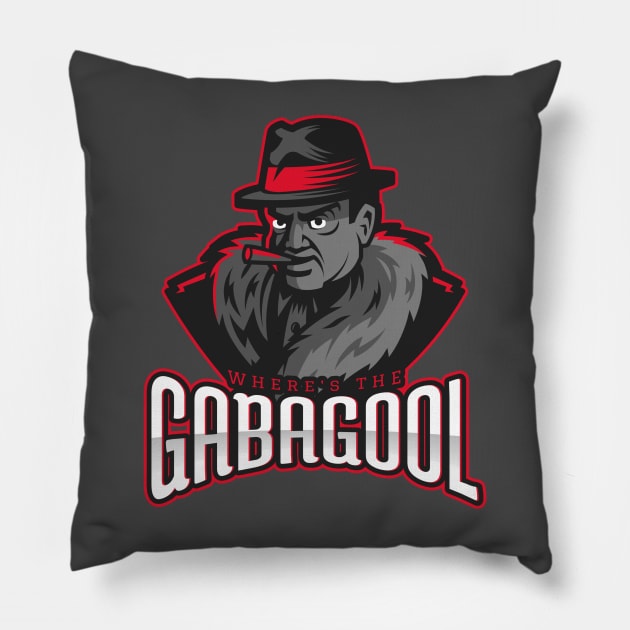 Where's the Gabagool Pillow by Cementman Clothing