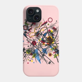 Kandinsky abstract art print Phone Case