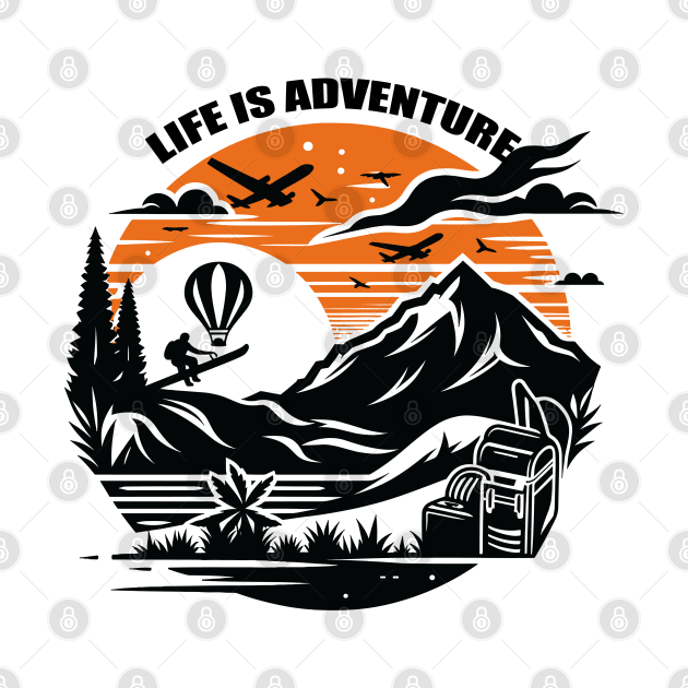LIFE IS ADVENTURE by grappict