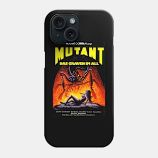 Classic Science Fiction Movie Poster - Mutant Phone Case