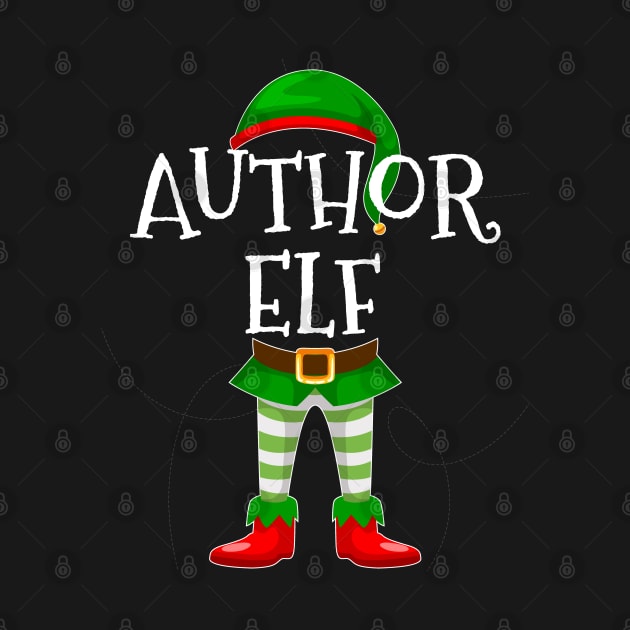 Author Elf Matching Family Christmas Gift Design by DoFro