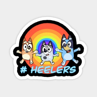 Hashtag Bluey Heeler Family Magnet