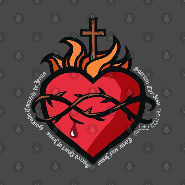 Most Sacred Heart of Jesus by JBaeza