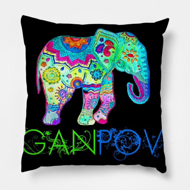 Vegan Power - Vegan Activism, Vegan Christmas, Gifts, 2023 Pillow by KindWanderer