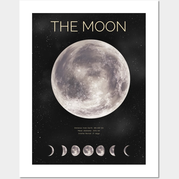 Phases of the Moon Poster