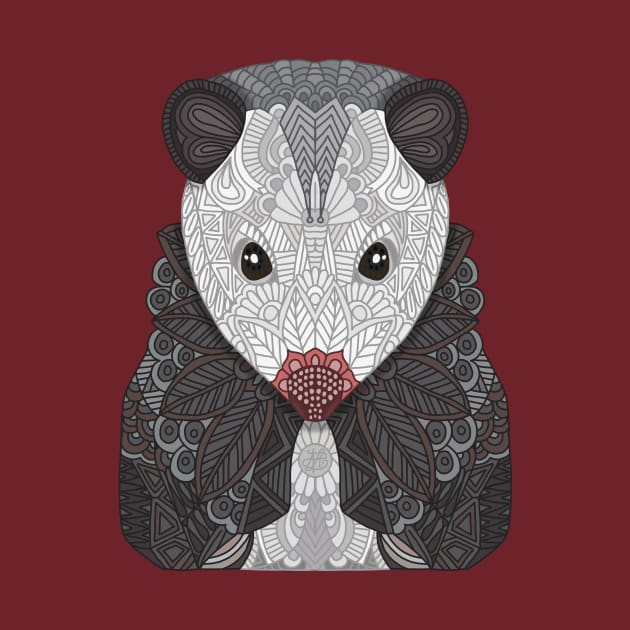 Ornate Opossum by ArtLovePassion