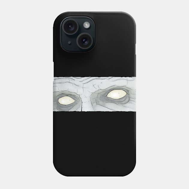 Dead Eye Stare Phone Case by dave-charlton@hotmail.com
