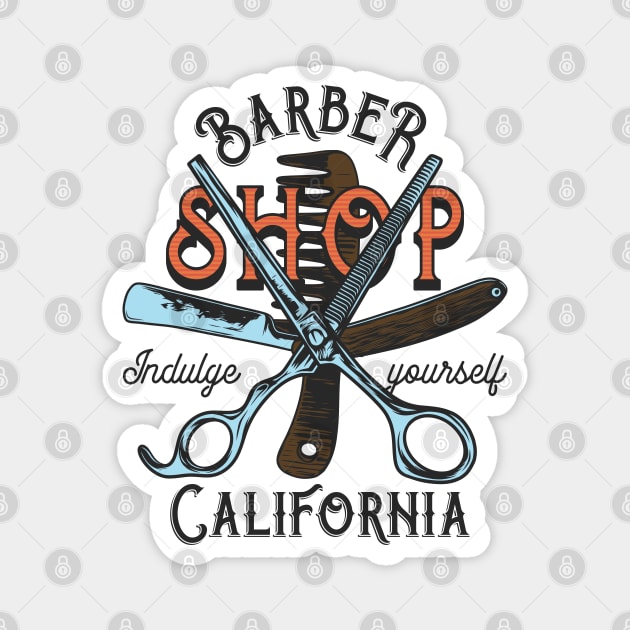 Fresh Cuts Only: The Barber’s Creed Magnet by Steve