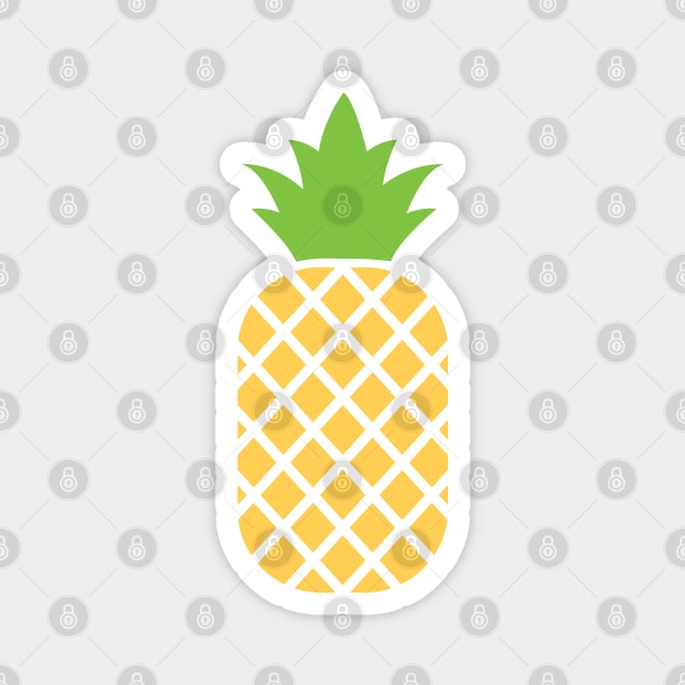 Pineapple Magnet by lymancreativeco