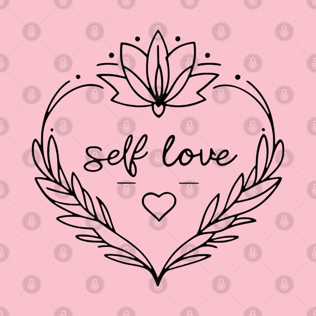 Self Love Growth by Manzo Carey