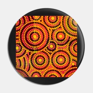 Awesome Aboriginal Dot Art Pin