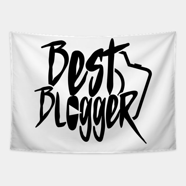 Vlogger Blogging Blogger Blog Vlog Tapestry by dr3shirts