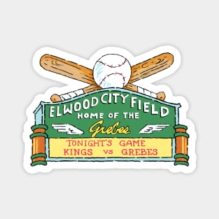 Elwood City Field "Home of the Grebes" Magnet