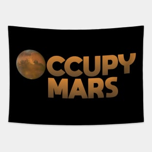 Occupy Mars Tapestry