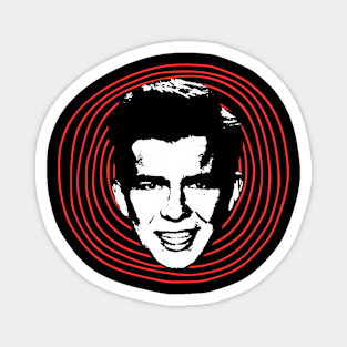 Rick astley ||| retro Magnet