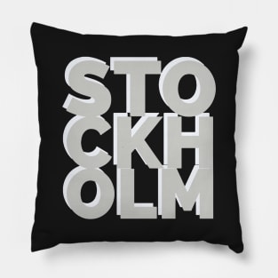 Stockholm, Sweden - Sverige Pillow