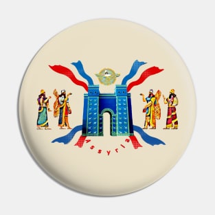 Assyrian Symbols Pin