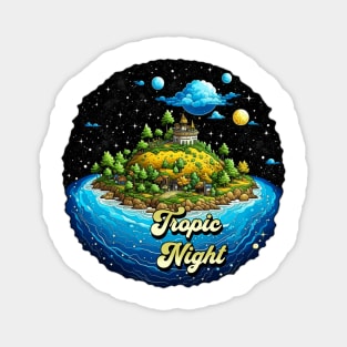 Starry Night Island Magnet