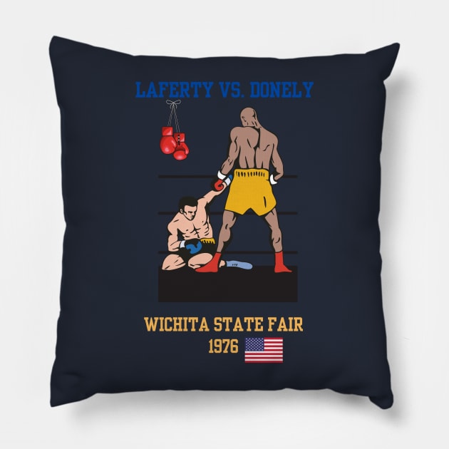 Wichita state fair Pillow by Benjamin Customs