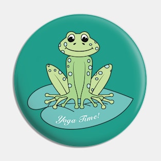 Frog yoga Pin