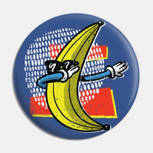 Vintage Dabbing Banana with Sunglasses Pin