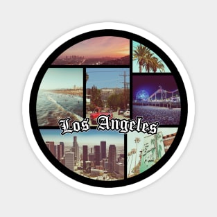 Los Angeles California Vintage Magnet