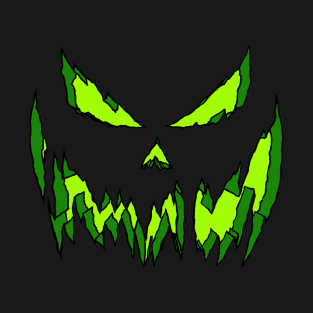 Green Jack-o'-lantern T-Shirt