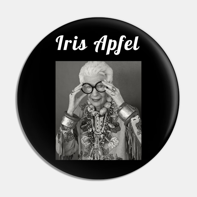 Iris Apfel / 1921 Pin by DirtyChais