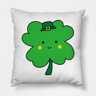 St. Patrick's Four Leaf Clover Pillow