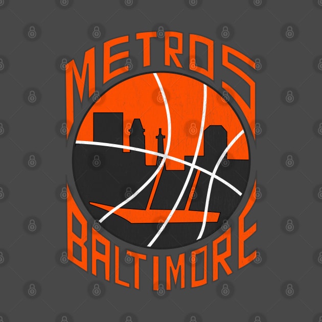 DEFUNCT - Baltimore Metros Basketball by LocalZonly