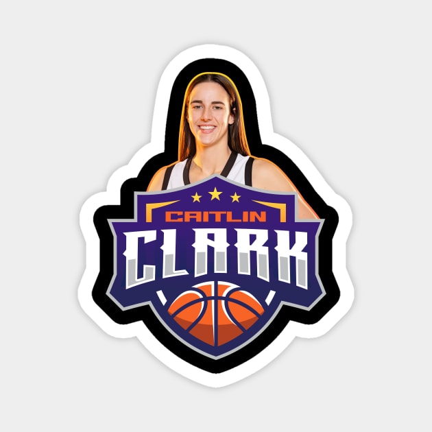 Caitlin Clark Magnet by Trazzo