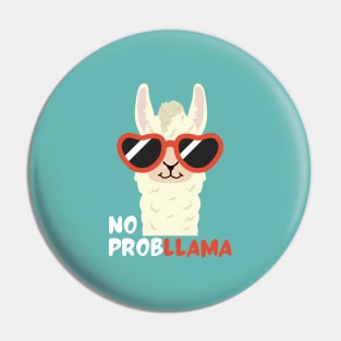 No probllama Pin