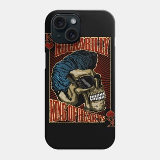 Rockabilly King of Hearts Phone Case