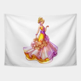 Stella Flower Princess Tapestry