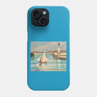 Sailboat and Light House Phone Case